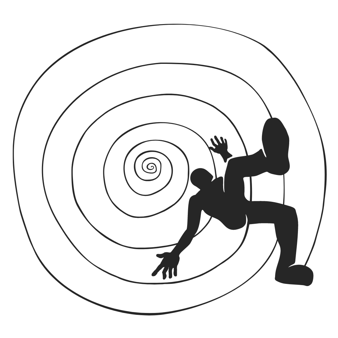 Man in Spiral